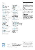 Preview for 2 page of Philips micro jukebox HDD084 Specifications