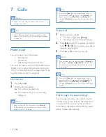 Preview for 18 page of Philips MobileLink S8A User Manual