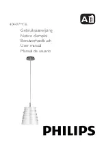 Preview for 1 page of Philips myLiving 40447/60/16 User Manual