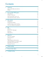 Preview for 3 page of Philips PD7005 User Manual