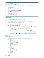 Preview for 20 page of Philips PD7005 User Manual