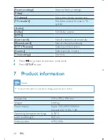 Preview for 26 page of Philips PD7005 User Manual