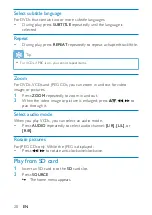 Preview for 19 page of Philips PD7060 User Manual