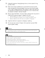 Preview for 6 page of Philips PD9030 User Manual