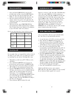 Preview for 6 page of Philips Perfect replacement SRC3036WM Owner'S Manual