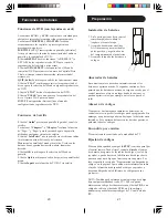 Preview for 29 page of Philips Perfect replacement SRC3036WM Owner'S Manual