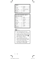 Preview for 8 page of Philips Perfect replacement SRP1003 User Manual