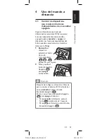 Preview for 35 page of Philips Perfect replacement SRP1003 User Manual