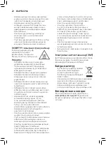 Preview for 22 page of Philips PerfectCare 6000 Series Manual