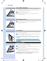 Preview for 34 page of Philips PerfectCare Azur GC4900 Series User Manual