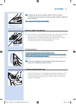 Preview for 21 page of Philips PerfectCare Expert GC9231/02 User Manual