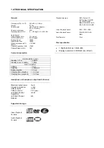 Preview for 2 page of Philips PET704 Service Manual