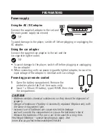 Preview for 17 page of Philips PET708 User Manual