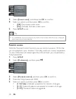 Preview for 27 page of Philips PET727/58 User Manual