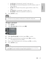 Preview for 28 page of Philips PET727/58 User Manual