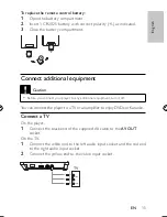 Preview for 14 page of Philips PET727 User Manual