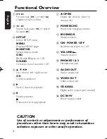 Preview for 8 page of Philips PET810/37 User Manual