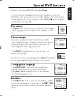 Preview for 23 page of Philips PET810/37 User Manual