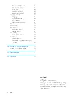 Preview for 4 page of Philips PI2010 User Manual