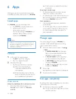 Preview for 16 page of Philips PI3205G User Manual