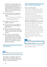 Preview for 6 page of Philips PI3900B2/85 User Manual