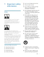Preview for 5 page of Philips PI3900B2 User Manual