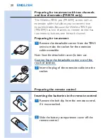 Preview for 20 page of Philips PR3093 User Manual