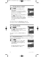 Preview for 8 page of Philips Prestigo SRU8015 Instructions For Use Manual