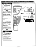 Preview for 33 page of Philips Projection Television Owner'S Manual