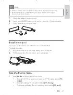 Preview for 21 page of Philips PT9000 User Manual