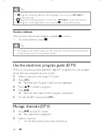 Preview for 26 page of Philips PT9000 User Manual