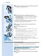 Preview for 22 page of Philips qc5360 User Manual