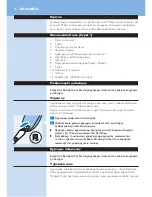 Preview for 24 page of Philips qc5360 User Manual