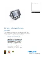 Preview for 1 page of Philips RC9800I Specification Sheet