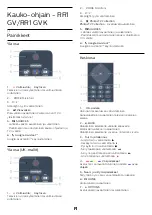 Preview for 51 page of Philips RR1 GV Instructions Manual