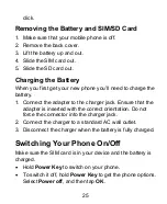 Preview for 25 page of Philips s308 User Manual