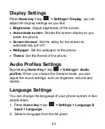 Preview for 43 page of Philips s308 User Manual