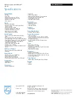 Preview for 3 page of Philips SA2VBE04KW Manual