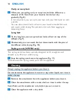 Preview for 10 page of Philips SalonDry Control HP4980 Instructions Manual