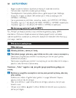 Preview for 58 page of Philips SalonDry Control HP4980 Instructions Manual