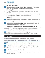 Preview for 82 page of Philips SalonDry Control HP4980 Instructions Manual