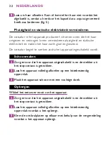 Preview for 32 page of Philips SALONSTRAIGHT ION HP4648 Manual