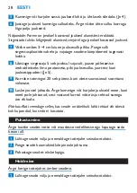 Preview for 28 page of Philips SalonStraight Want2Move HP4646 Manual