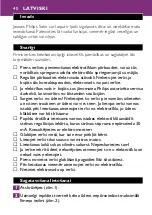 Preview for 40 page of Philips Satin curl aqua HP4640 Manual