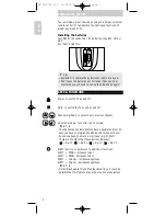 Preview for 2 page of Philips SBC RU 120 Instructions For Use Manual