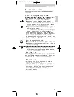 Preview for 9 page of Philips SBC RU 120 Instructions For Use Manual