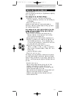 Preview for 13 page of Philips SBC RU 120 Instructions For Use Manual