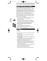 Preview for 20 page of Philips SBC RU 120 Instructions For Use Manual