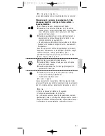 Preview for 29 page of Philips SBC RU 120 Instructions For Use Manual