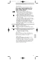 Preview for 46 page of Philips SBC RU 120 Instructions For Use Manual